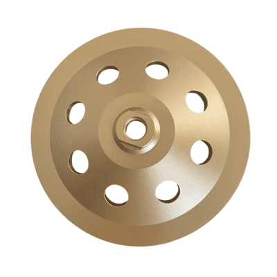 back of 7 inch pcd grinding wheel