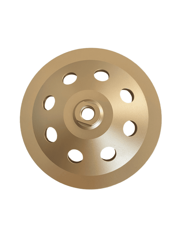 back of 7 inch pcd grinding wheel